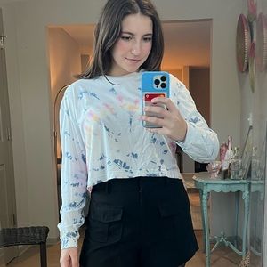 French Connection Tie Dye Long Sleeve